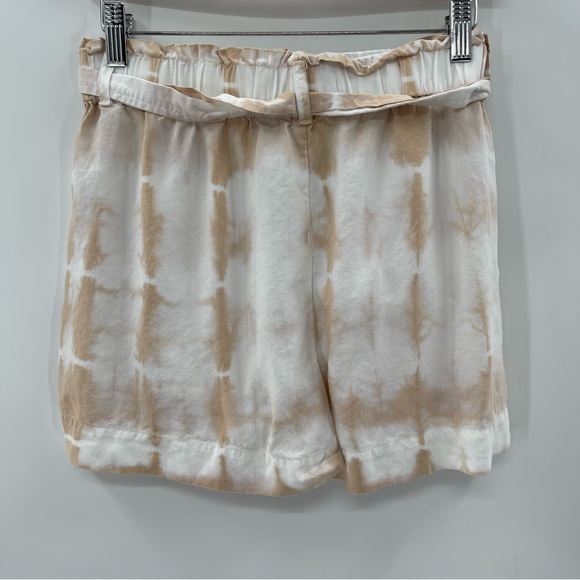 Evereve Cloth And Stone High Waist Tie Dye Ruffle Short Size Small - Picture 5 of 9